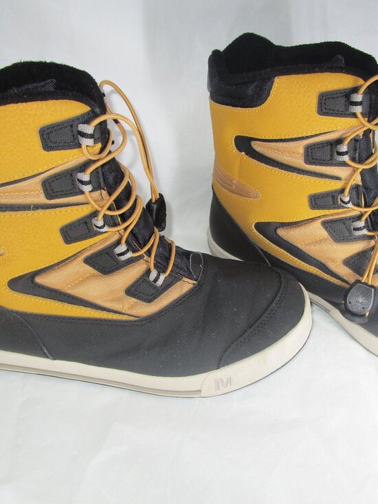Merrell Brown Waterproof Hiking Snow Boots Men’s Size 7 Lace-Up Outdoor PreOwned main image 10